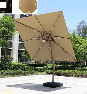 Garden Umbrella; Doppler Jack Aluminium Cafe Parasol