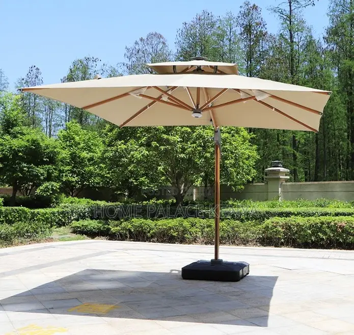 Garden Umbrella; Doppler Jack Aluminium Cafe Parasol