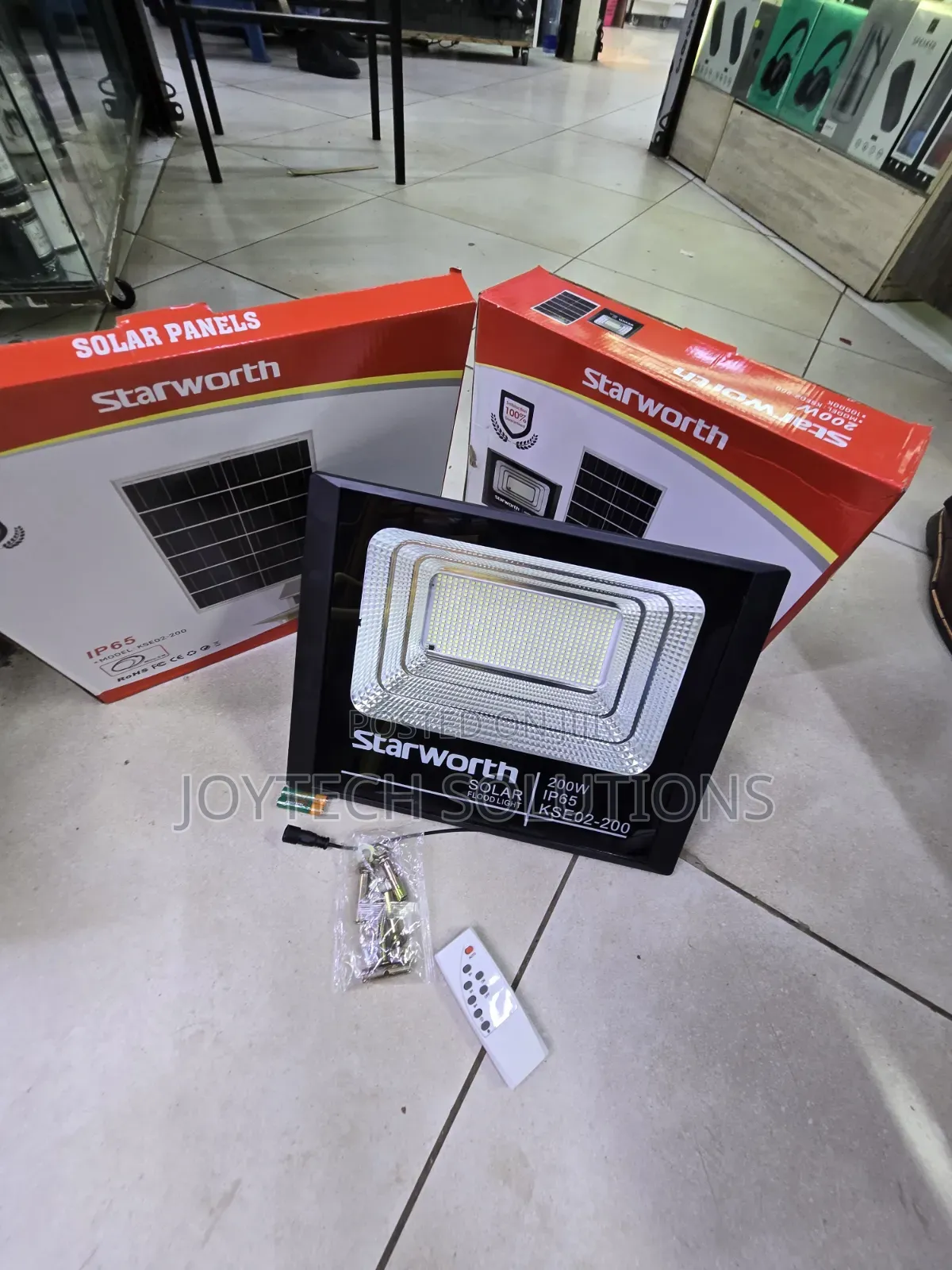 Secure Your Compound:Ultra-bright Starworth 200w Solar Light Security