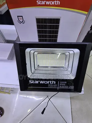 Secure Your Compound:Ultra-bright Starworth 200w Solar Light Security