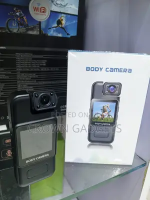 Body Camera With Wifi Night Vision and Rotating Lens