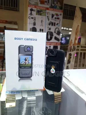 Body Camera With Wifi Night Vision and Rotating Lens