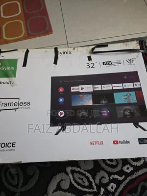 Synix 32 Inch Smart Tv and Xiaomi Tv Box S New Model