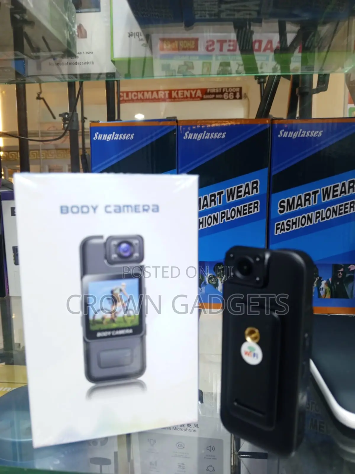 Wearable Body Camera for Security Sports and Cycling