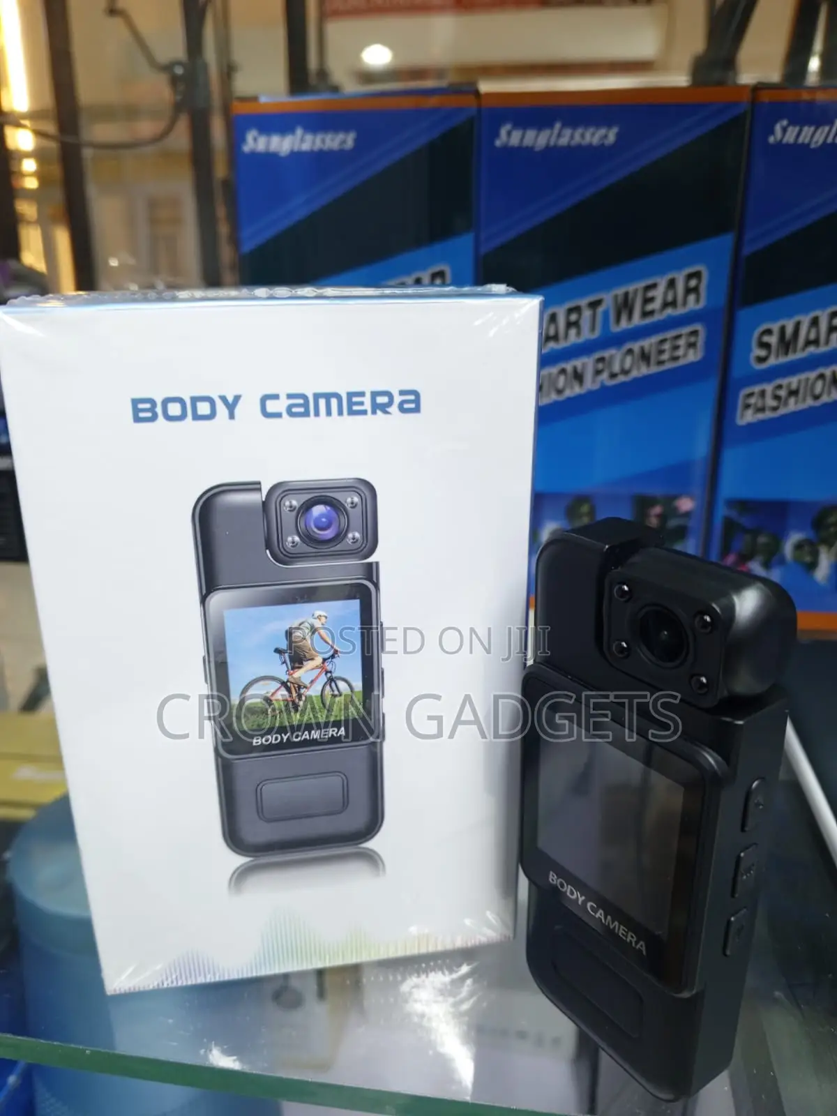 Wearable Body Camera for Security Sports and Cycling