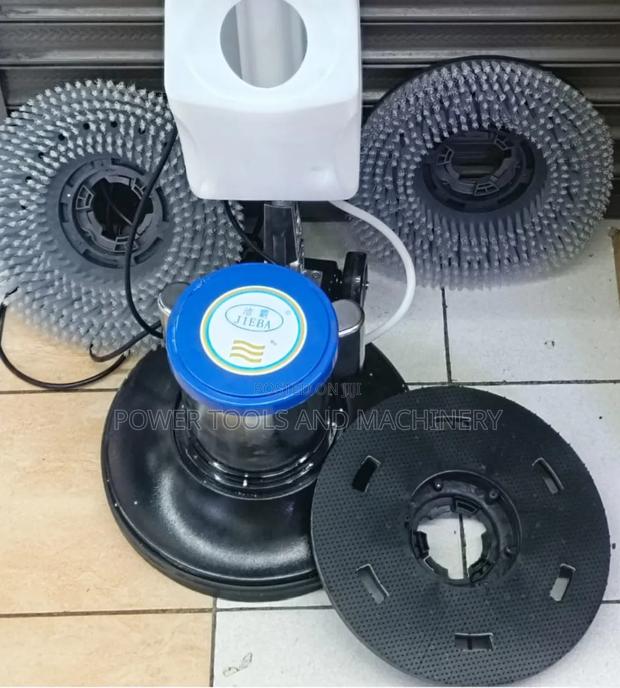 Commercial Floor Scrubber Machine With Brushes and Pad  - thumbnail 2