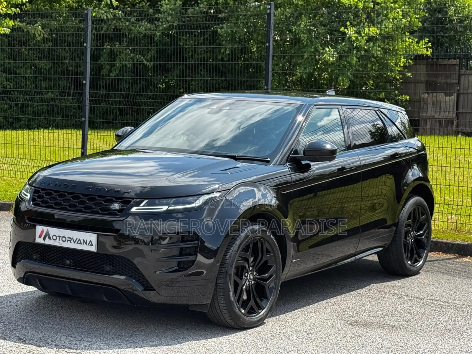 Land Rover Range Rover Evoque SE Dynamic 4x4 Convertible 2019 Black