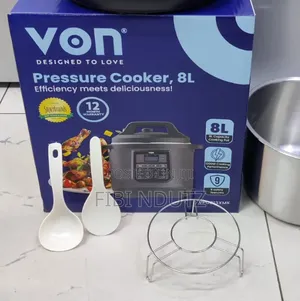 Von Pressure Cooker 8l With Stainless Steel Pot