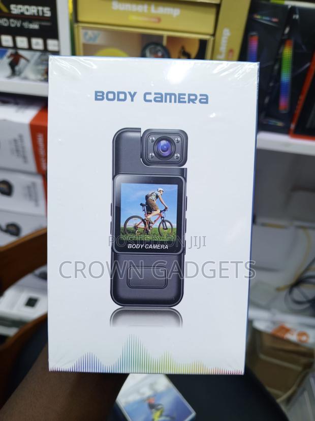 Clip-on Body Camera With Motion Detection Recording