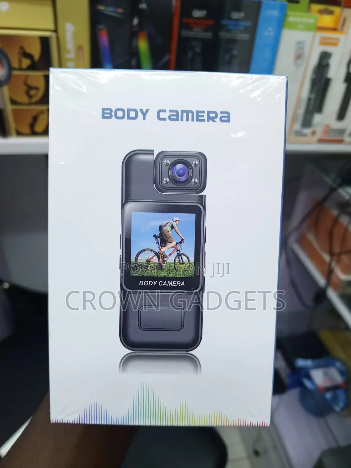 Clip-on Body Camera With Motion Detection Recording