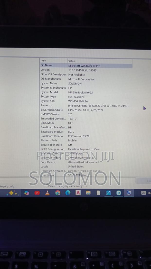 Laptop HP EliteBook 840 G3 8GB Intel Core i5 SSD 256GB - thumbnail 2