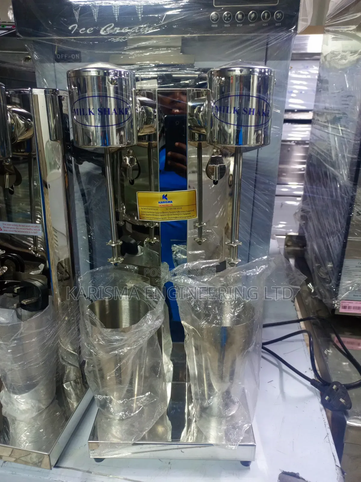 Double-Head Electric Milkshake Machine