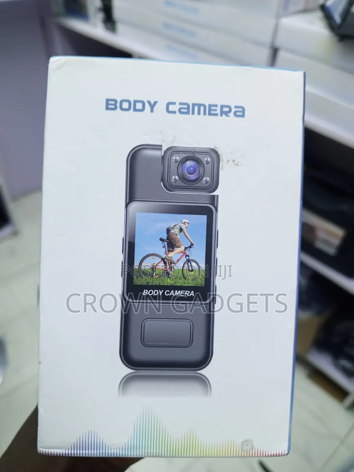 Wearable Security Camera With LCD Screen and Tf Support