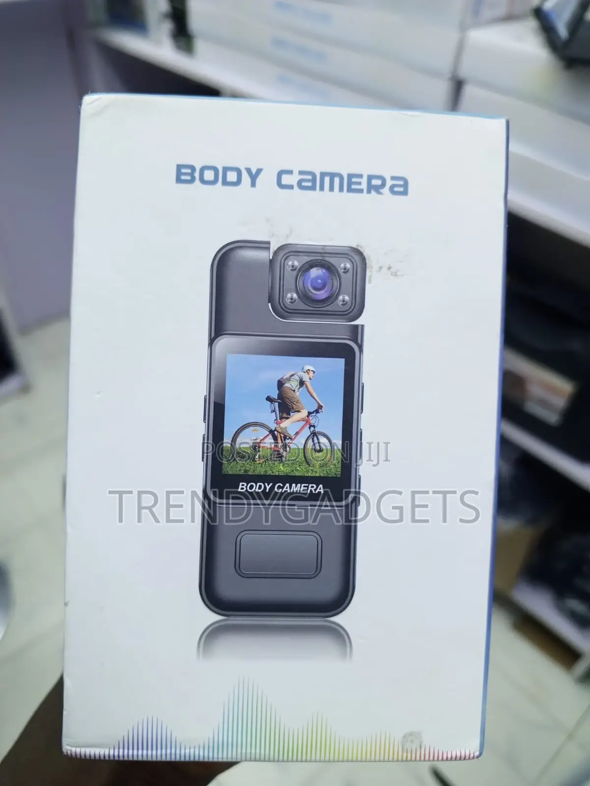 Wearable Security Camera With LCD Screen and Tf Support