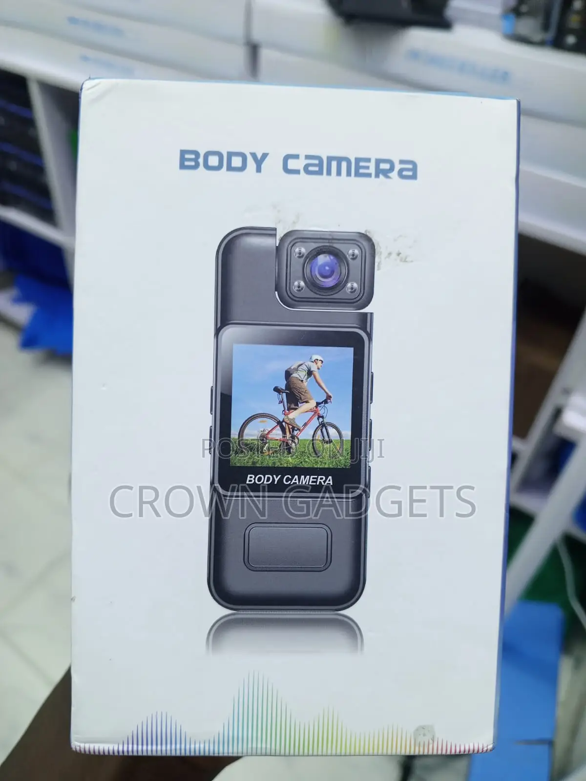 Wearable Security Camera With LCD Screen and Tf Support