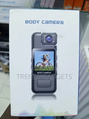 Portable Body Camera With 180° Lens for Outdoor Recording