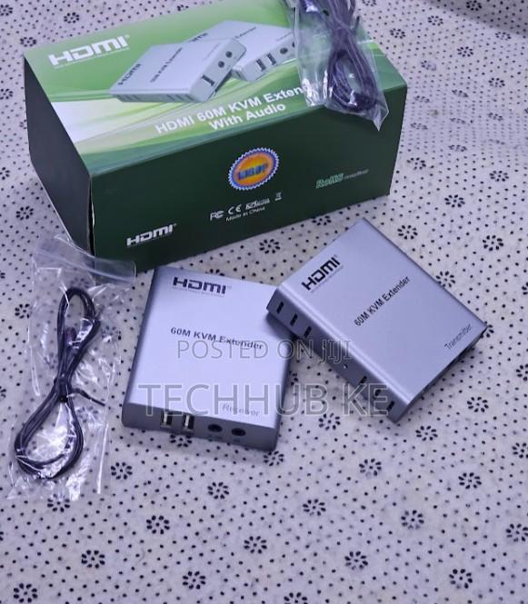60m Hdmi KVM Extender Full Hd 1080p Over Ethernet Cable