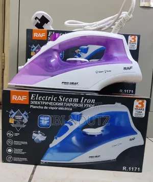Raf Steam Iron 1400w With Ceramic Baseplate