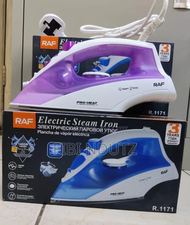 Raf Steam Iron 1400w With Ceramic Baseplate