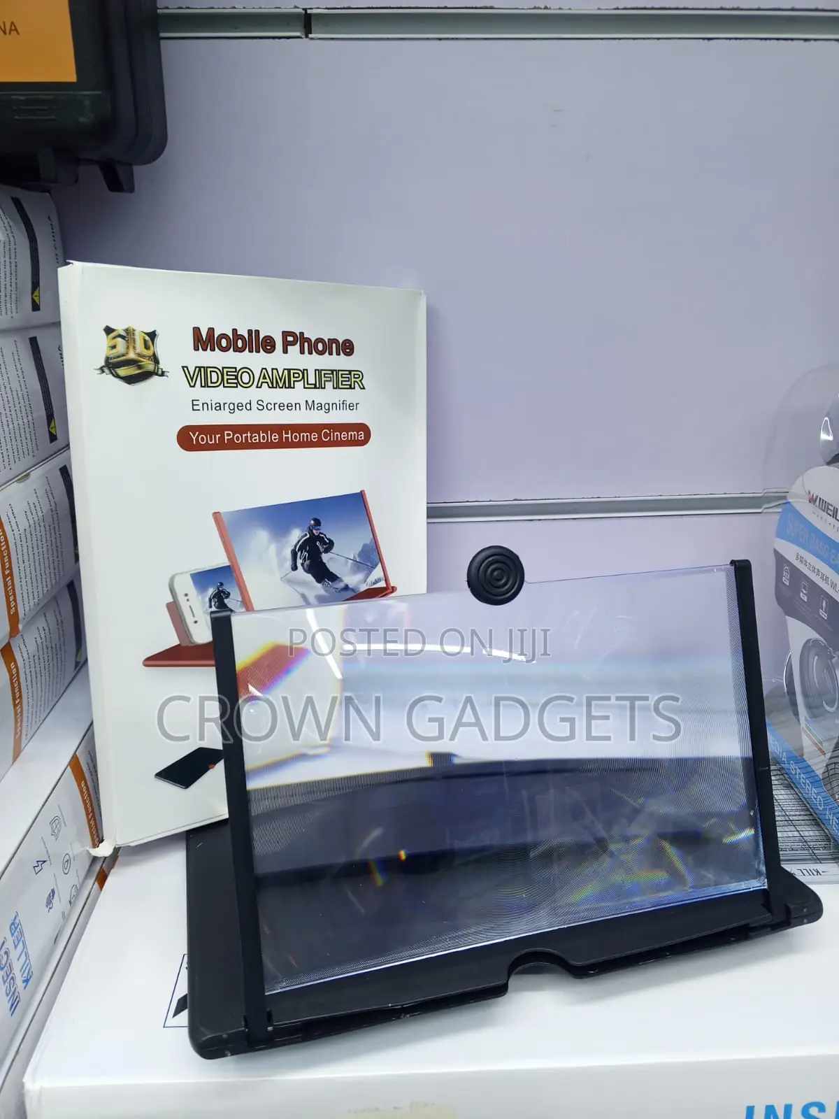 3d Hd Mobile Screen Enlarger for Movies and Gaming