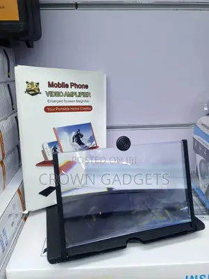 3d Hd Mobile Screen Enlarger for Movies and Gaming