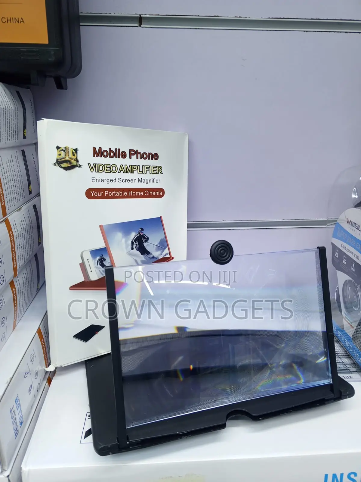 3d Hd Mobile Screen Enlarger for Movies and Gaming