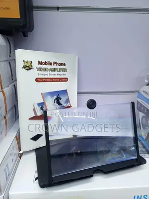 3d Hd Mobile Screen Enlarger for Movies and Gaming
