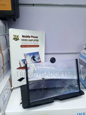 3d Hd Mobile Screen Enlarger for Movies and Gaming