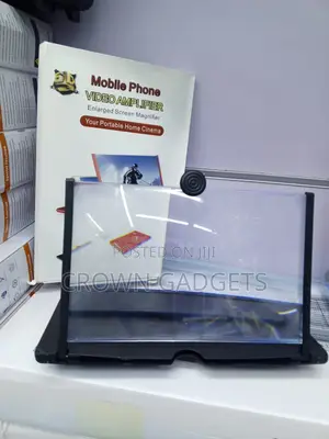 Universal Smartphone Screen Magnifier With Foldable Stand