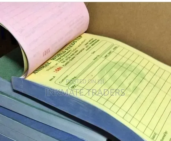 Triplicate A5 Receipt Book Printing