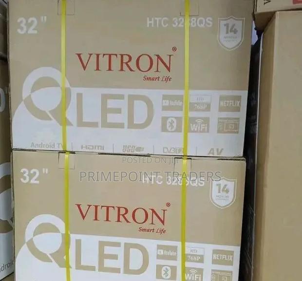 Vitron 32-Inch Smart Qled Android Tv,Upgrade Your Home