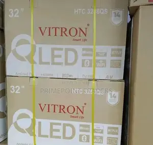 Vitron 32-Inch Smart Qled Android Tv,Upgrade Your Home