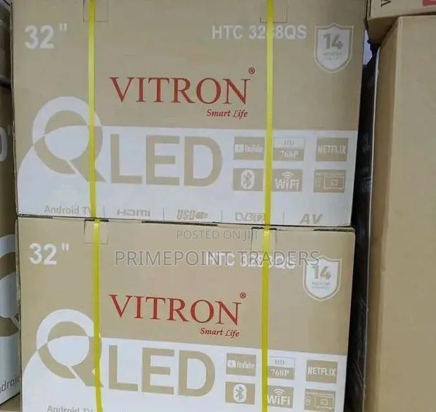 Vitron 32-Inch Smart Qled Android Tv,Upgrade Your Home - thumbnail 2