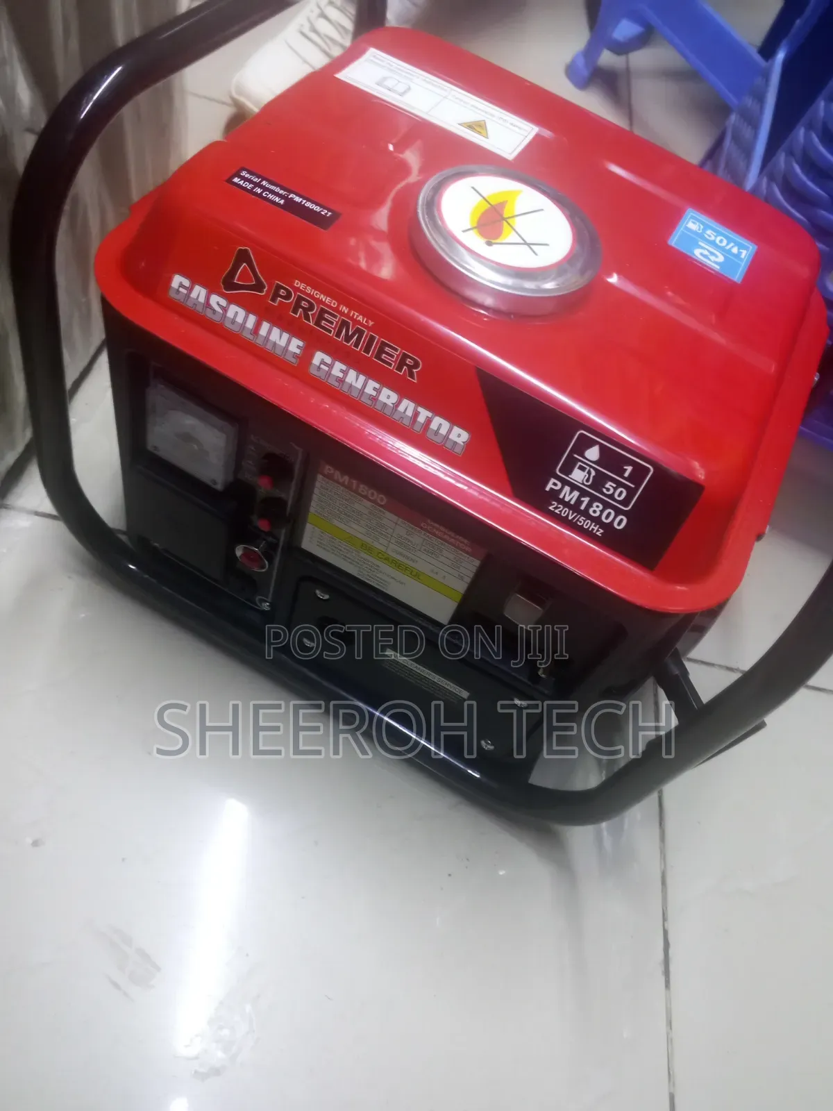 Premier Gasoline Generator 850watts