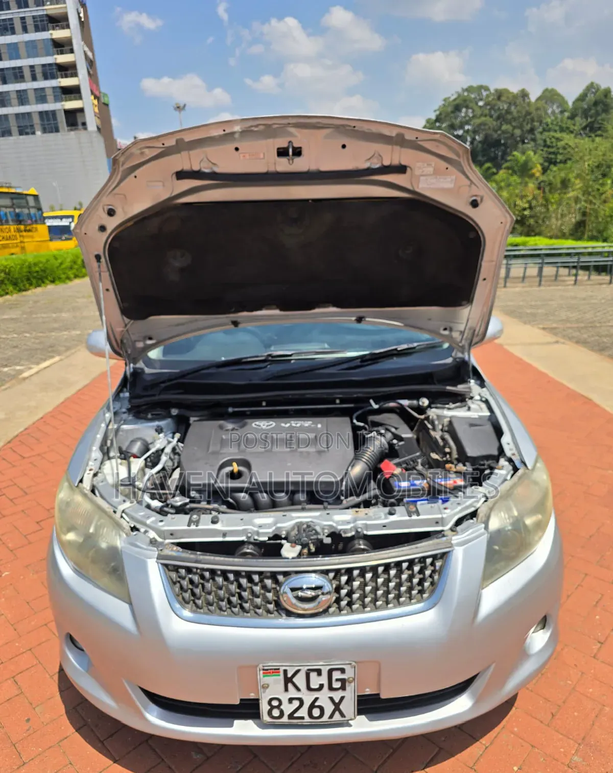 Toyota Corolla Fielder 2010 Silver
