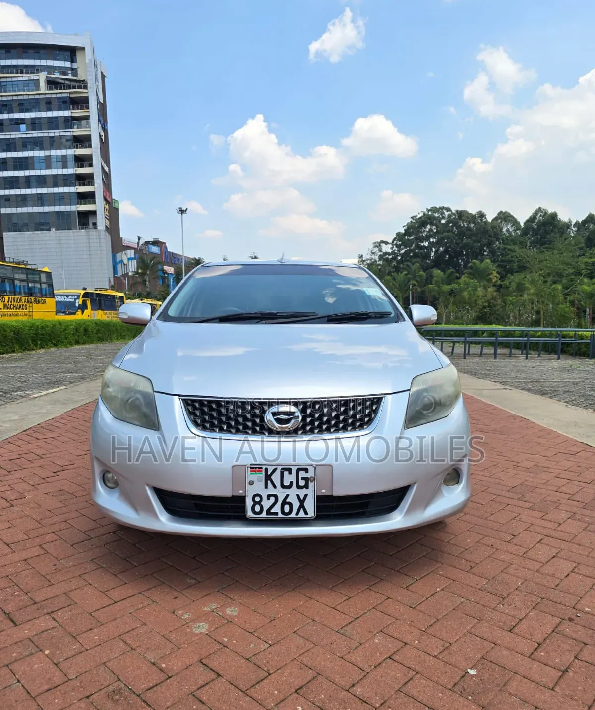 Toyota Corolla Fielder 2010 Silver