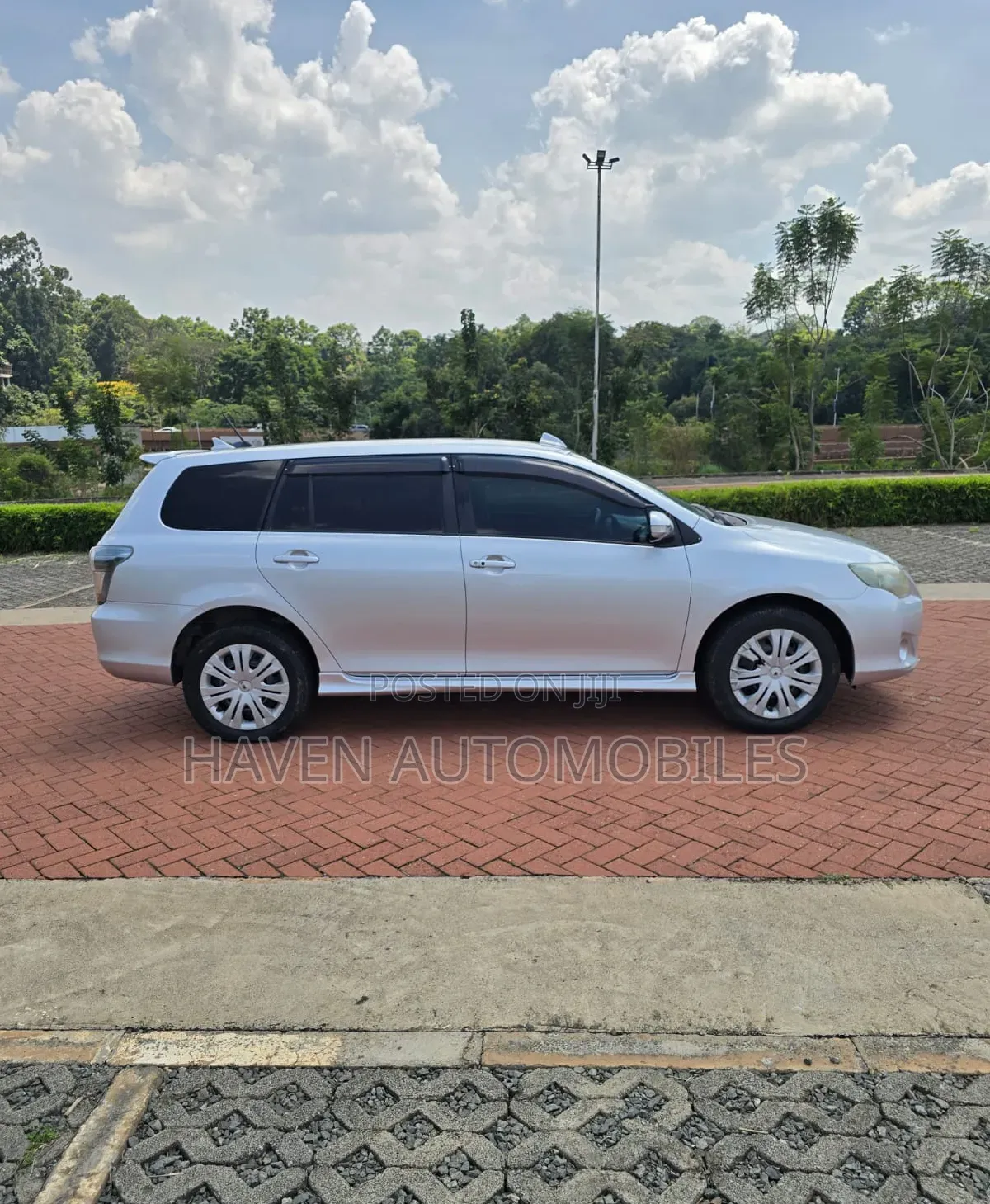 Toyota Corolla Fielder 2010 Silver