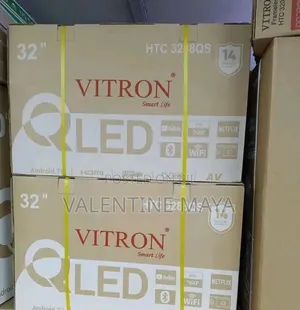 Vitron 32" Smart Qled Tv – Compact Size, Premium Picture Quality