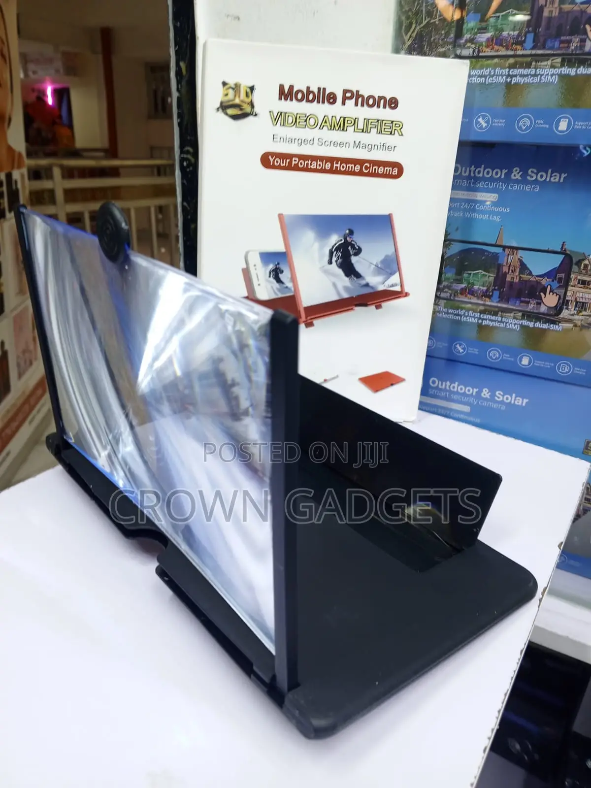 Portable Home Cinema Phone Screen Enlarger With Stand