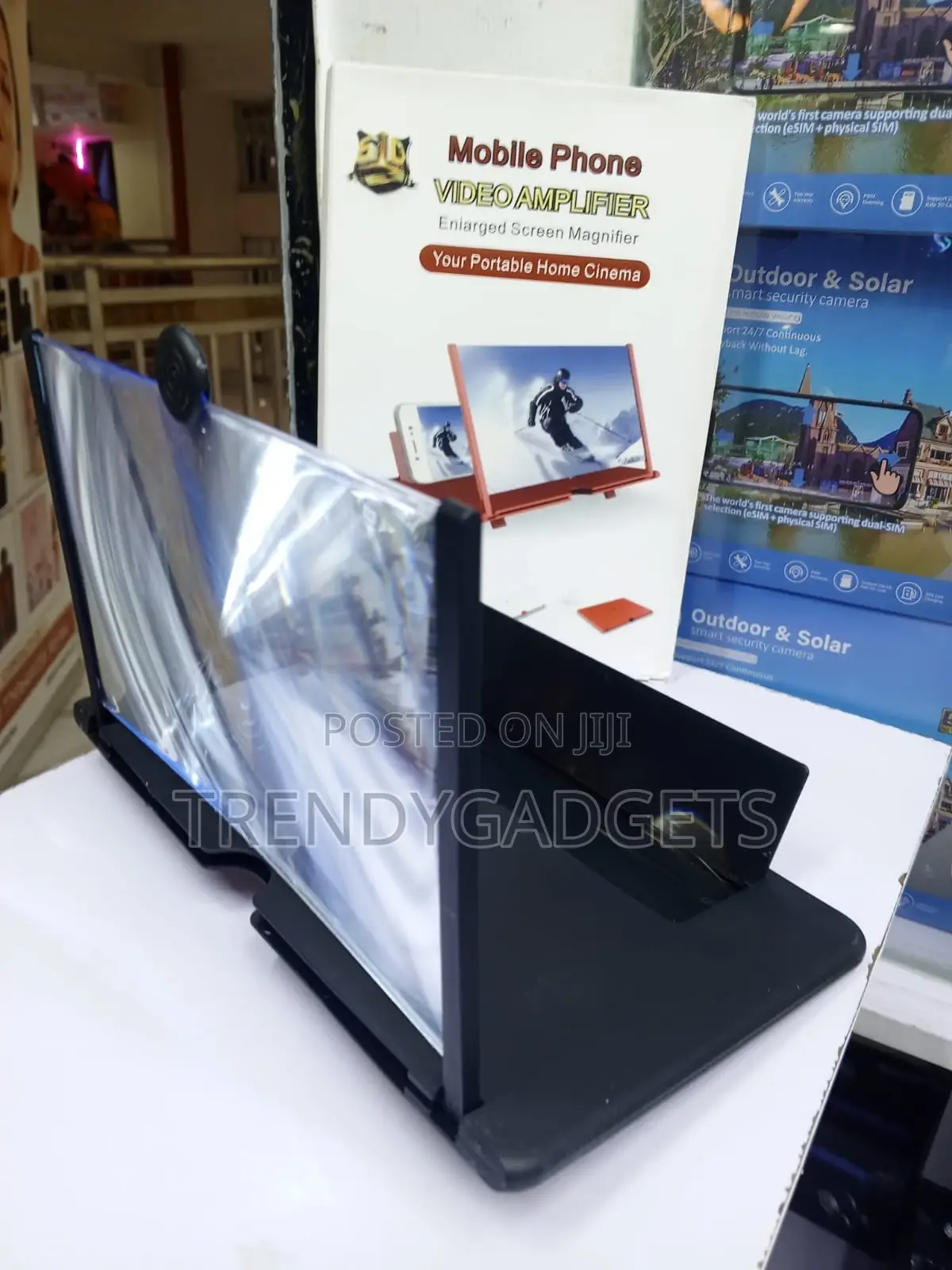 Portable Home Cinema Phone Screen Enlarger With Stand
