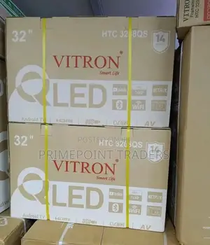 Vitron 32-Inch Qled Smart Tv – Stylish Design Meets Powerful Performan