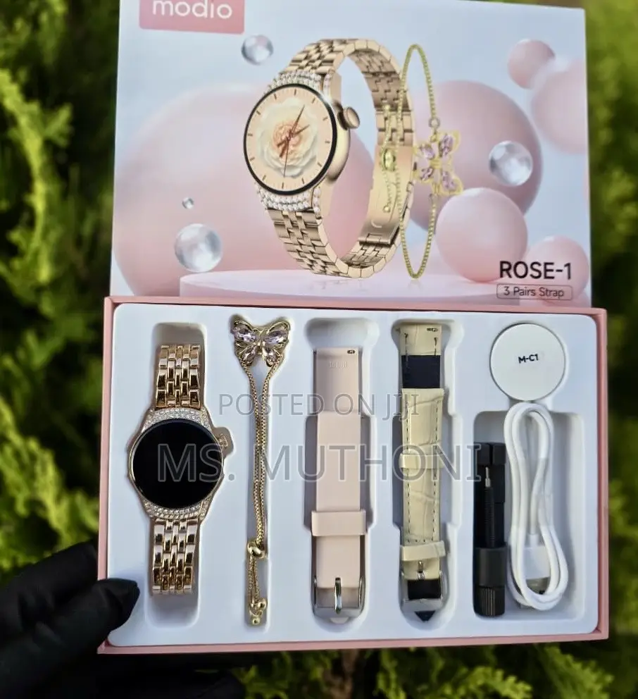 Luxury Ladies Smartwatch Gift Set