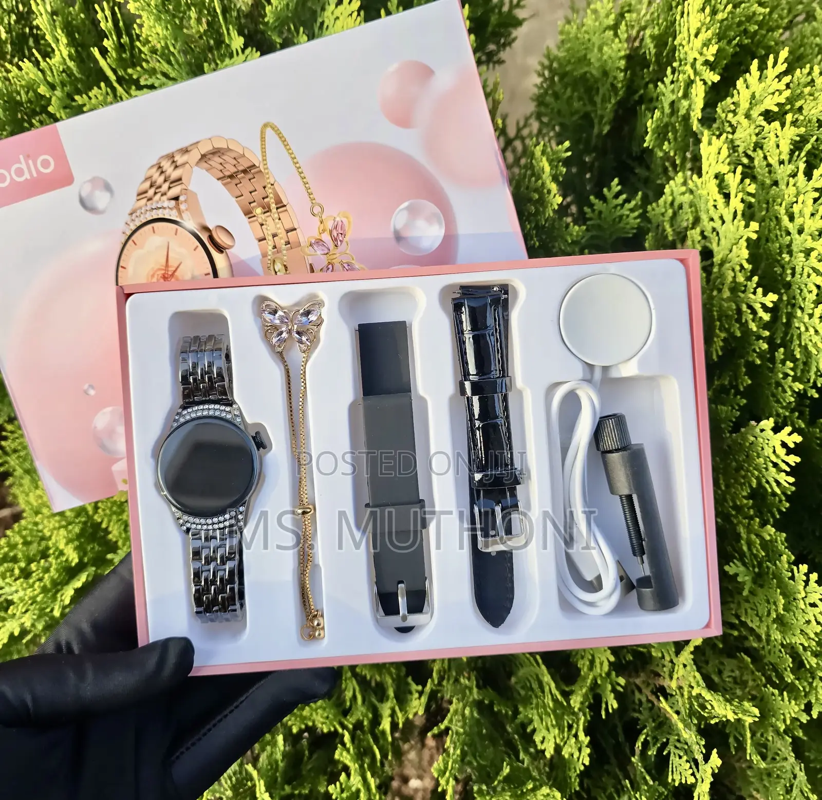Luxury Ladies Smartwatch Gift Set