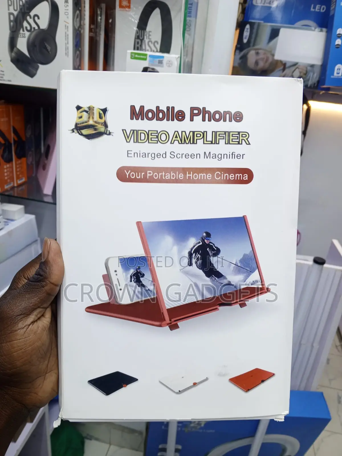9 to 12 Inch Phone Screen Enlarger With Adjustable Holder