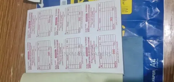 Carbonated A4 Receipt Book Printing