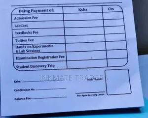 Carbonated A6 Receipt Book Printing