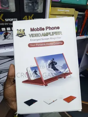 3d Smartphone Screen Magnifier for Movies and Video Viewing