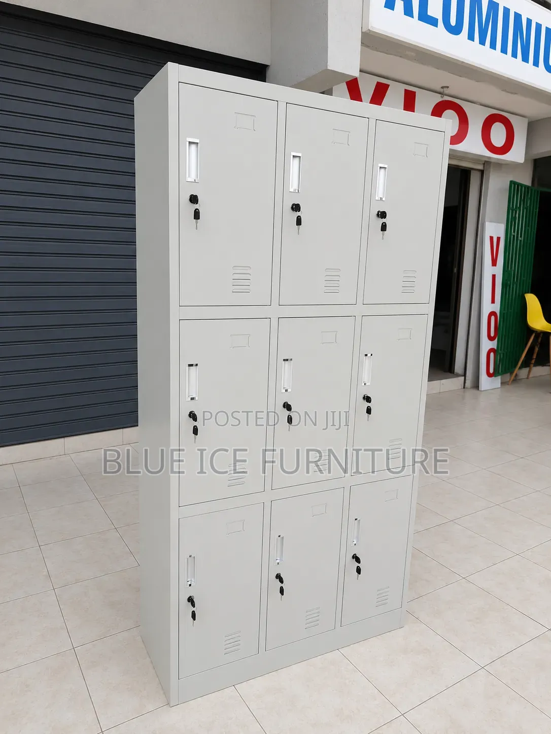 Staff 9 Locker Cabinet