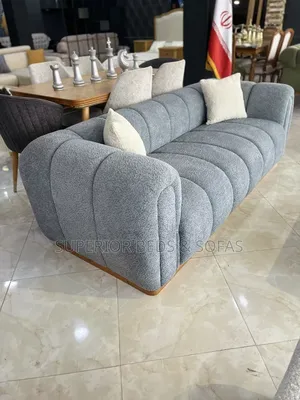 Grey Boucle 3 Seater on Sale