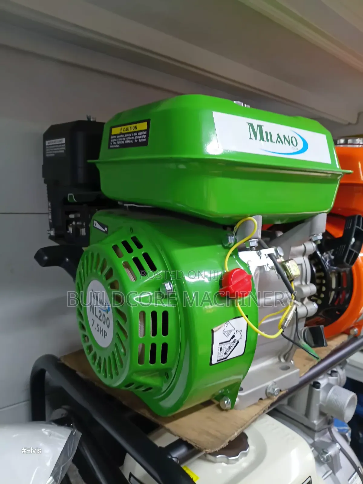 Milano Italy 7.5hp Agricultural Engine